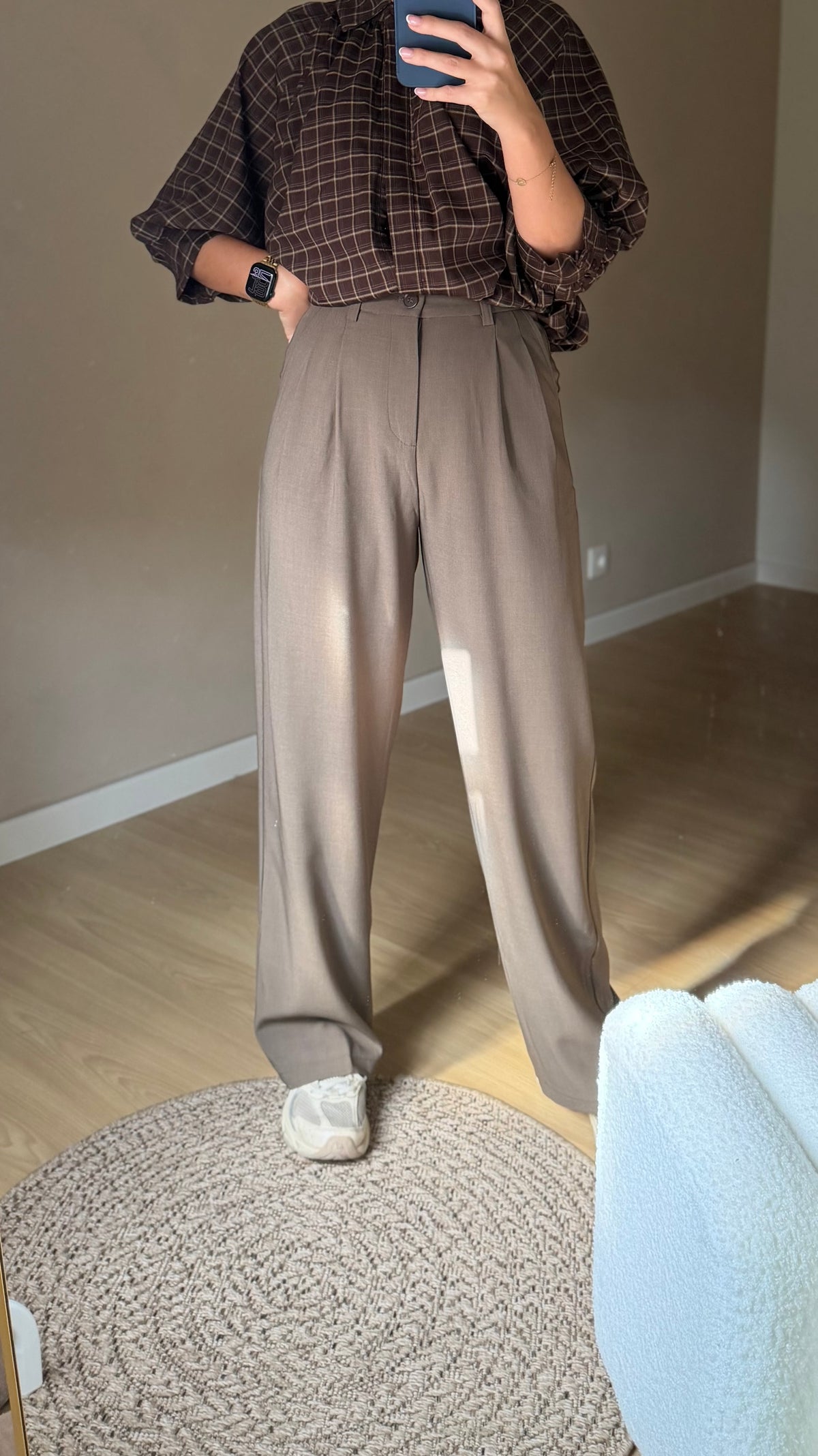 Elodie pantalon - bruin