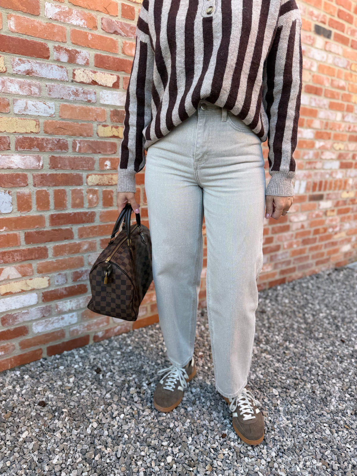 Coco barrel jeans - beige