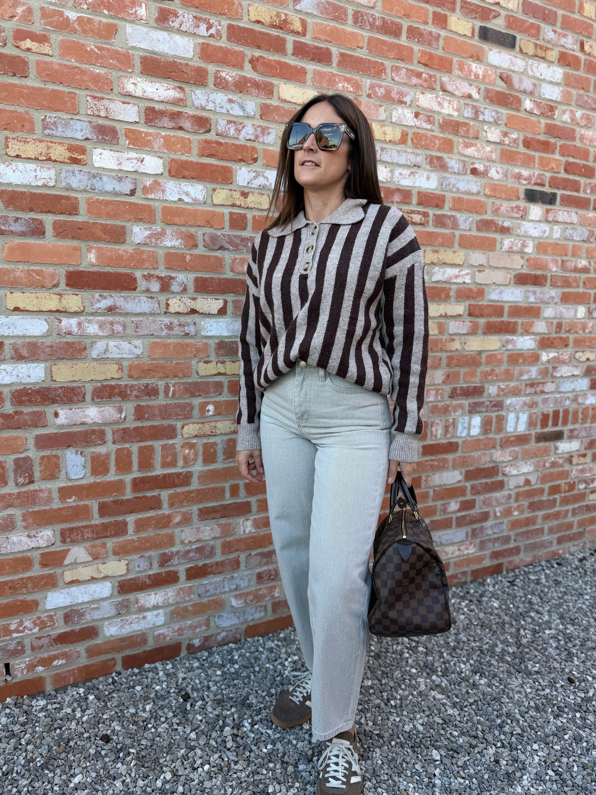 Coco barrel jeans - beige