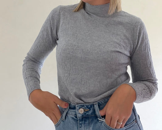 Manon longsleeve - grijs
