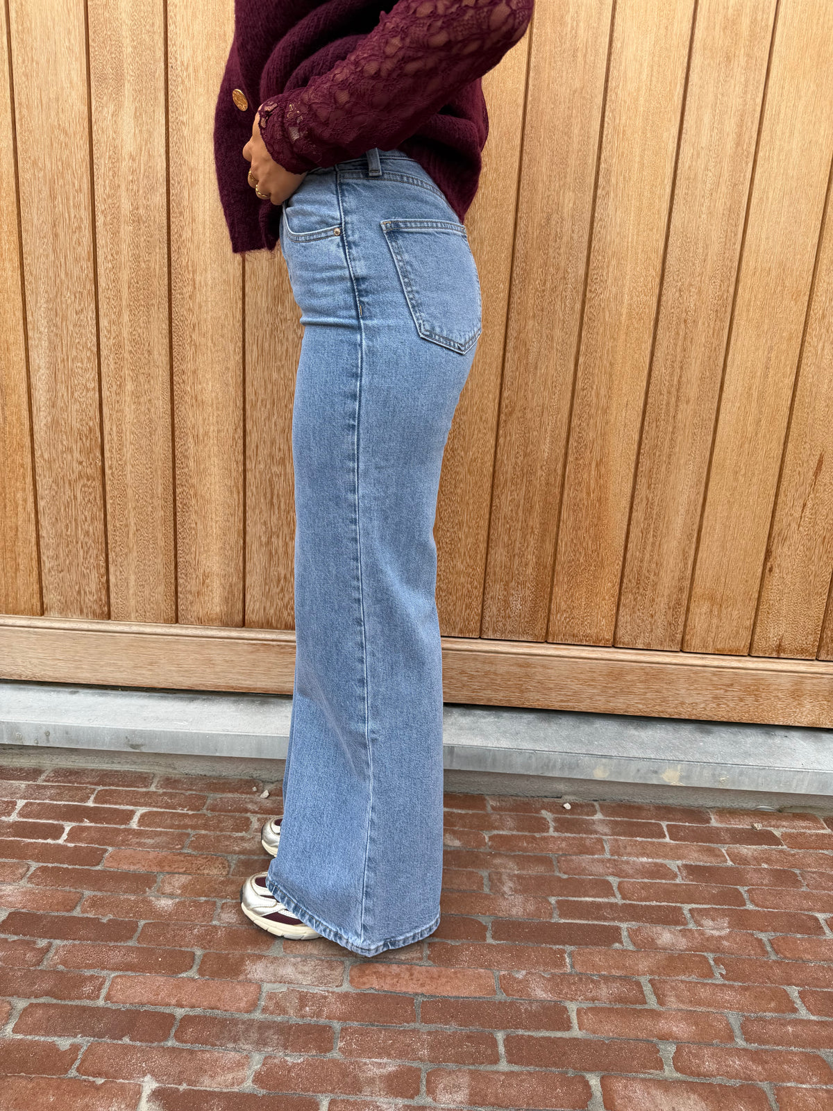 Jada wide leg jeans - blue