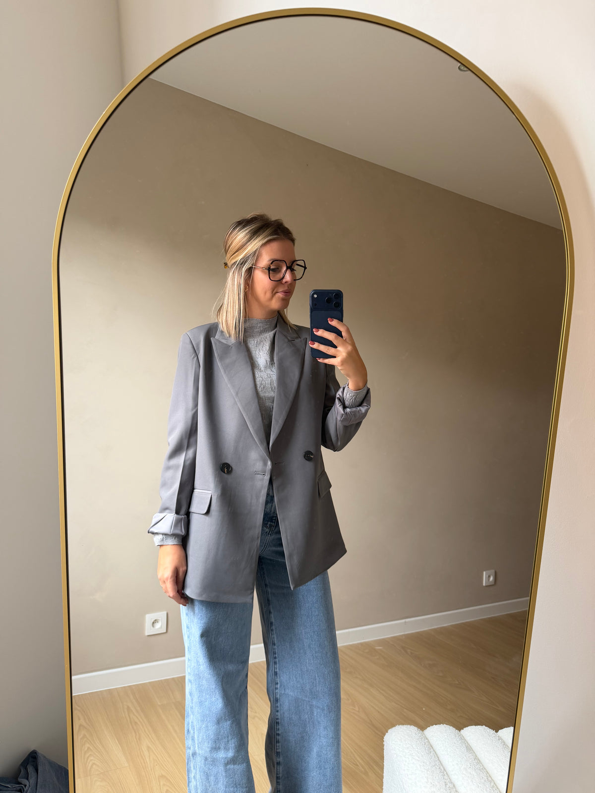 Odille blazer - grijs