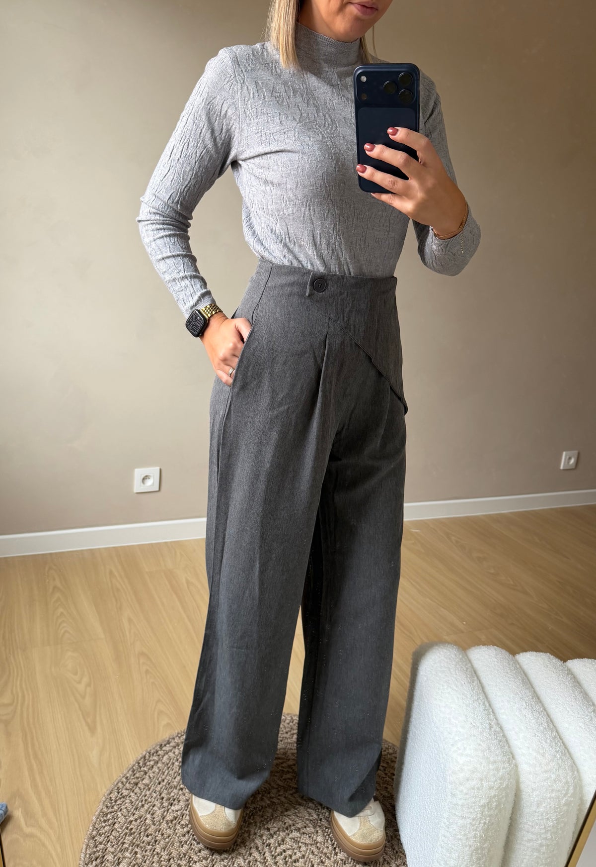 Ella pantalon - grijs