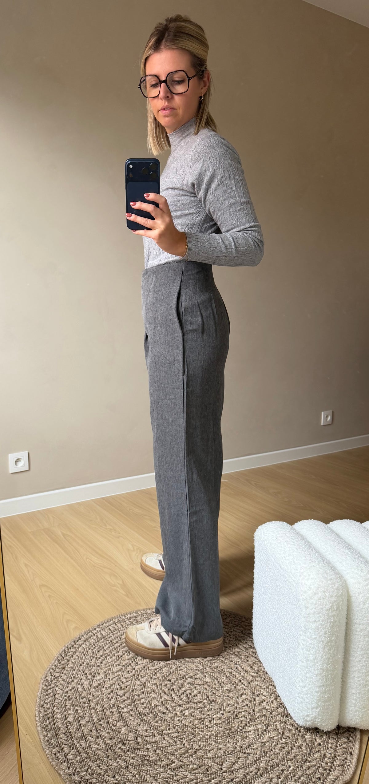 Ella pantalon - grijs