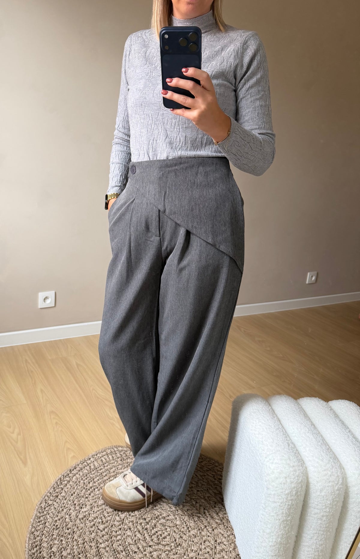 Ella pantalon - grijs